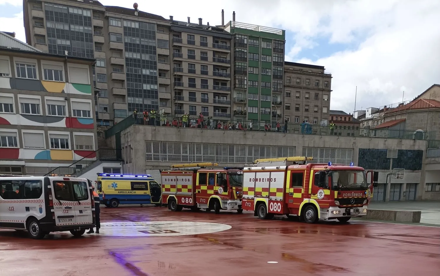 ¡Increíble! Un devastador incendio arrasa Ourense y deja a la ciudad en shock