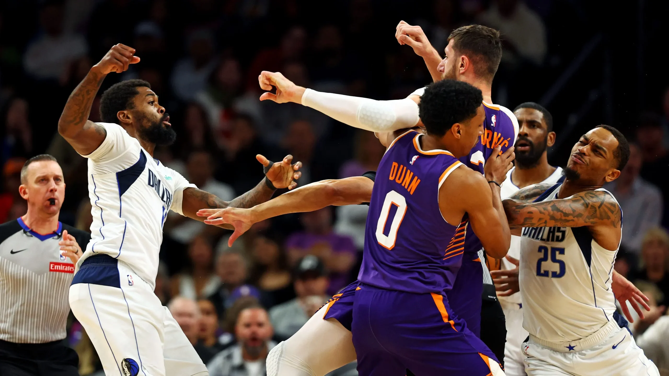 ¡Drama en la cancha! Mavericks y Suns protagonizan un duelo épico que no te puedes perder