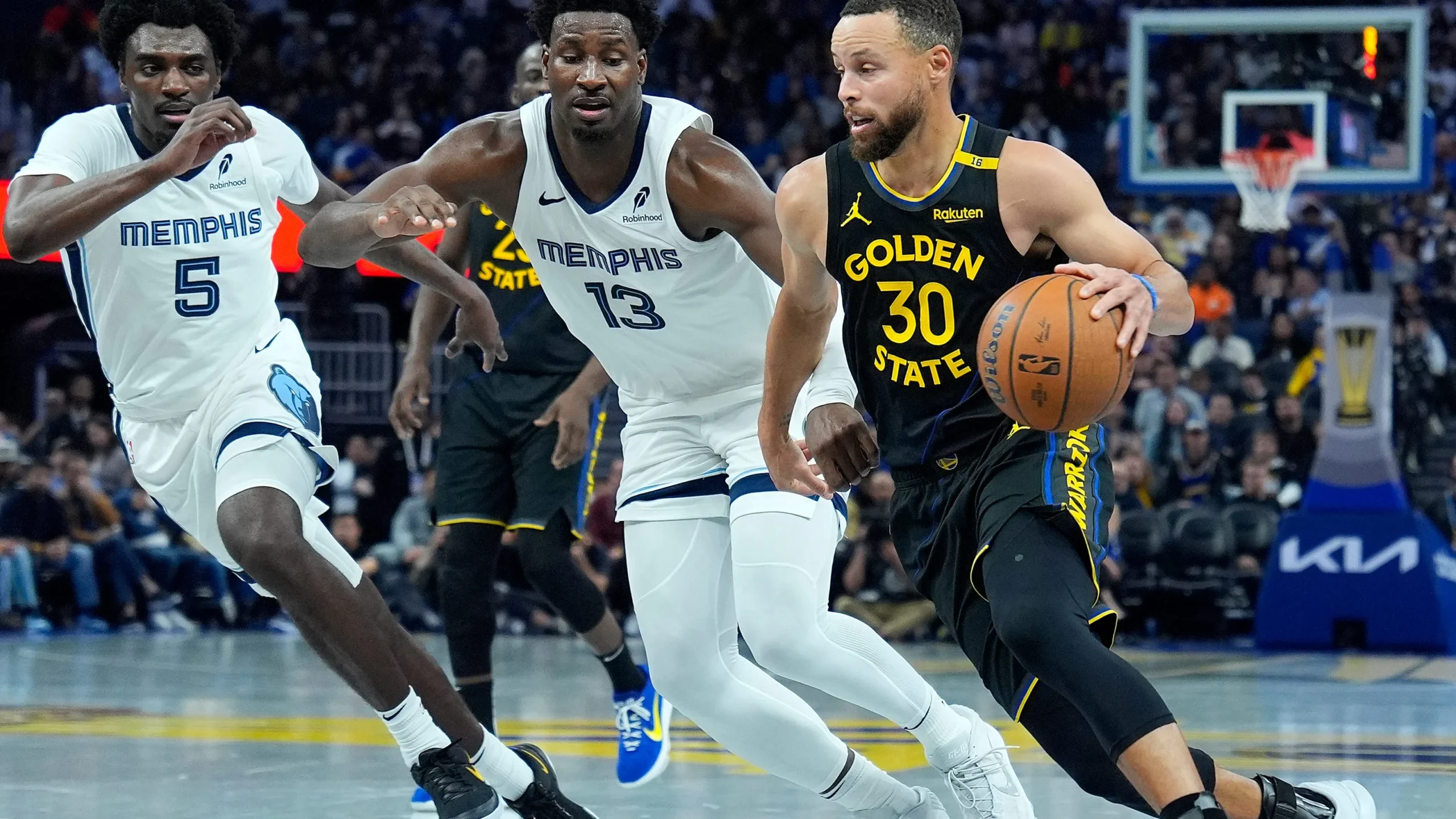 ¡ESCÁNDALO EN LA NBA! Grizzlies APLASTAN a Warriors en un PARTIDO HISTÓRICO