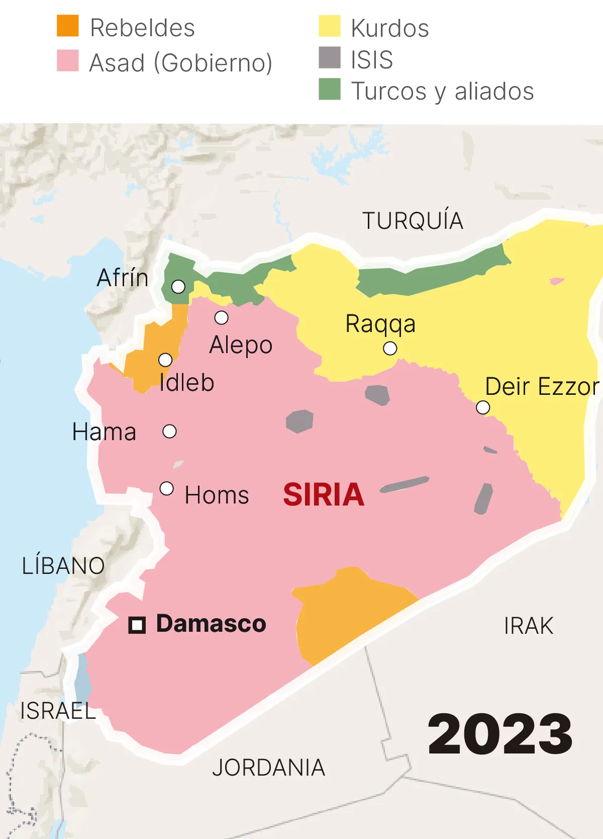 ¿El mapa de Siria está a punto de cambiar para siempre? Descubre las últimas revelaciones