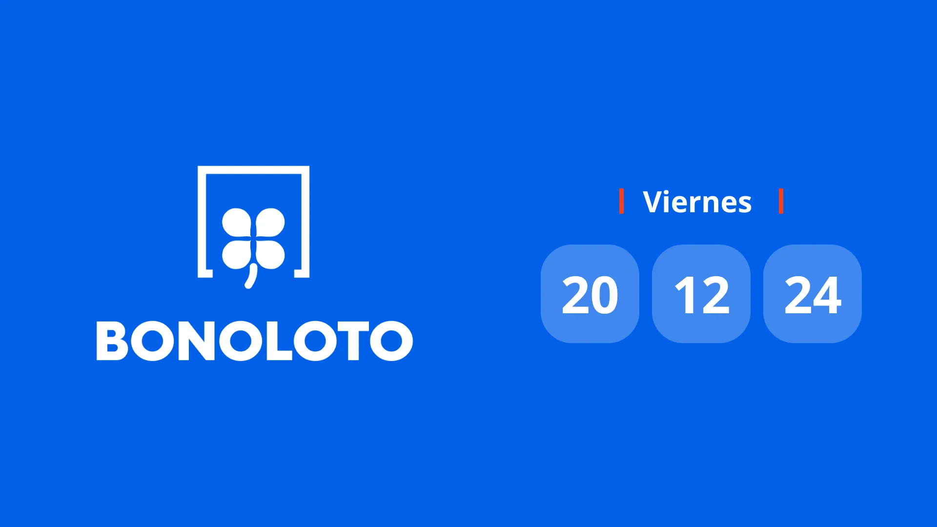 ¡Increíble! Descubre los Números Ganadores de la Bonoloto del 20 de Diciembre de 2024