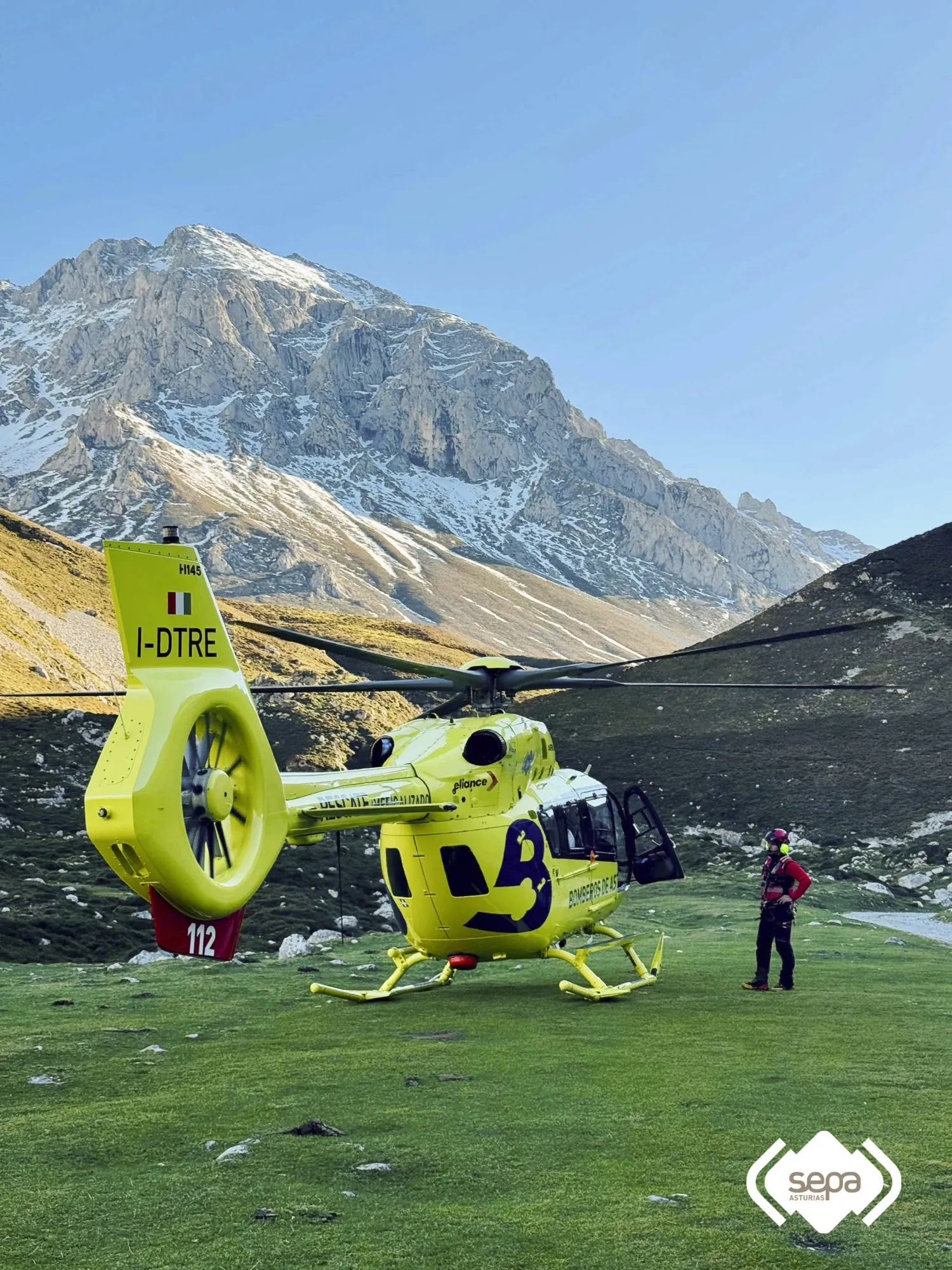 ¡Milagro en los Picos de Europa! Encuentran con vida al montañero desaparecido