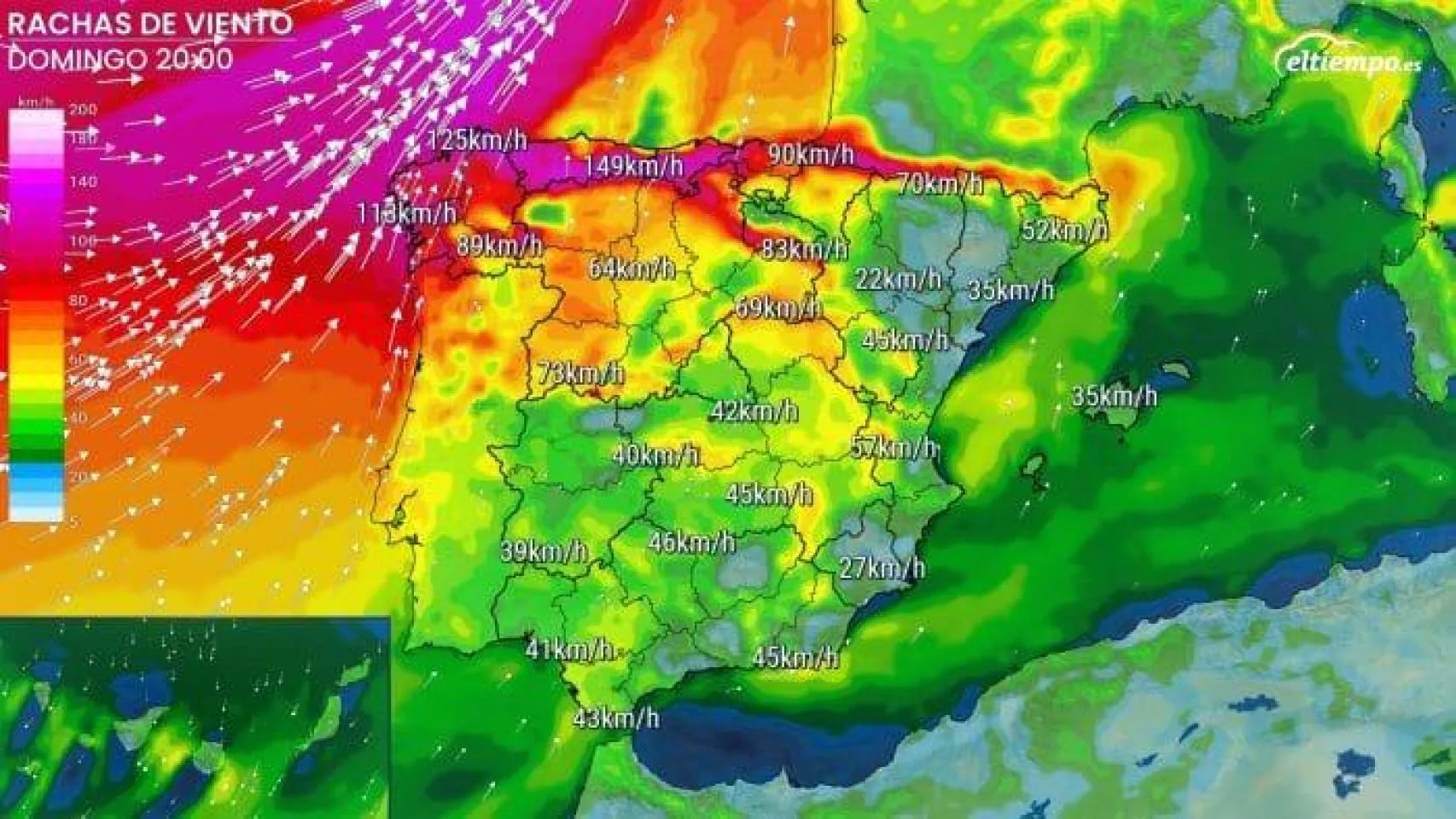 ¡Alerta en España! La borrasca Éowyn trae lluvias torrenciales y vientos huracanados