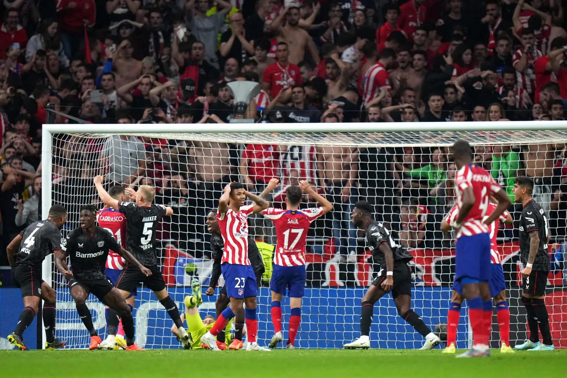 ¡El Atlético Madrid en la cuerda floja! ¿Puede el Leverkusen dar la campanada en el Metropolitano?