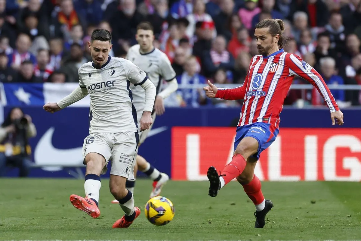 ¡El Atlético de Madrid se prepara para un duelo decisivo contra Osasuna! ¿Logrará la victoria en casa?