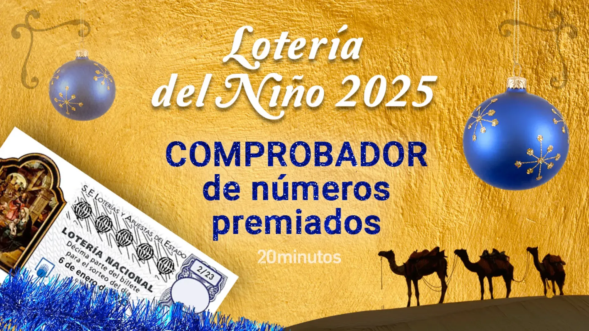 ¿Eres uno de los afortunados? Comprueba si tu décimo de la Lotería del Niño 2025 ha ganado