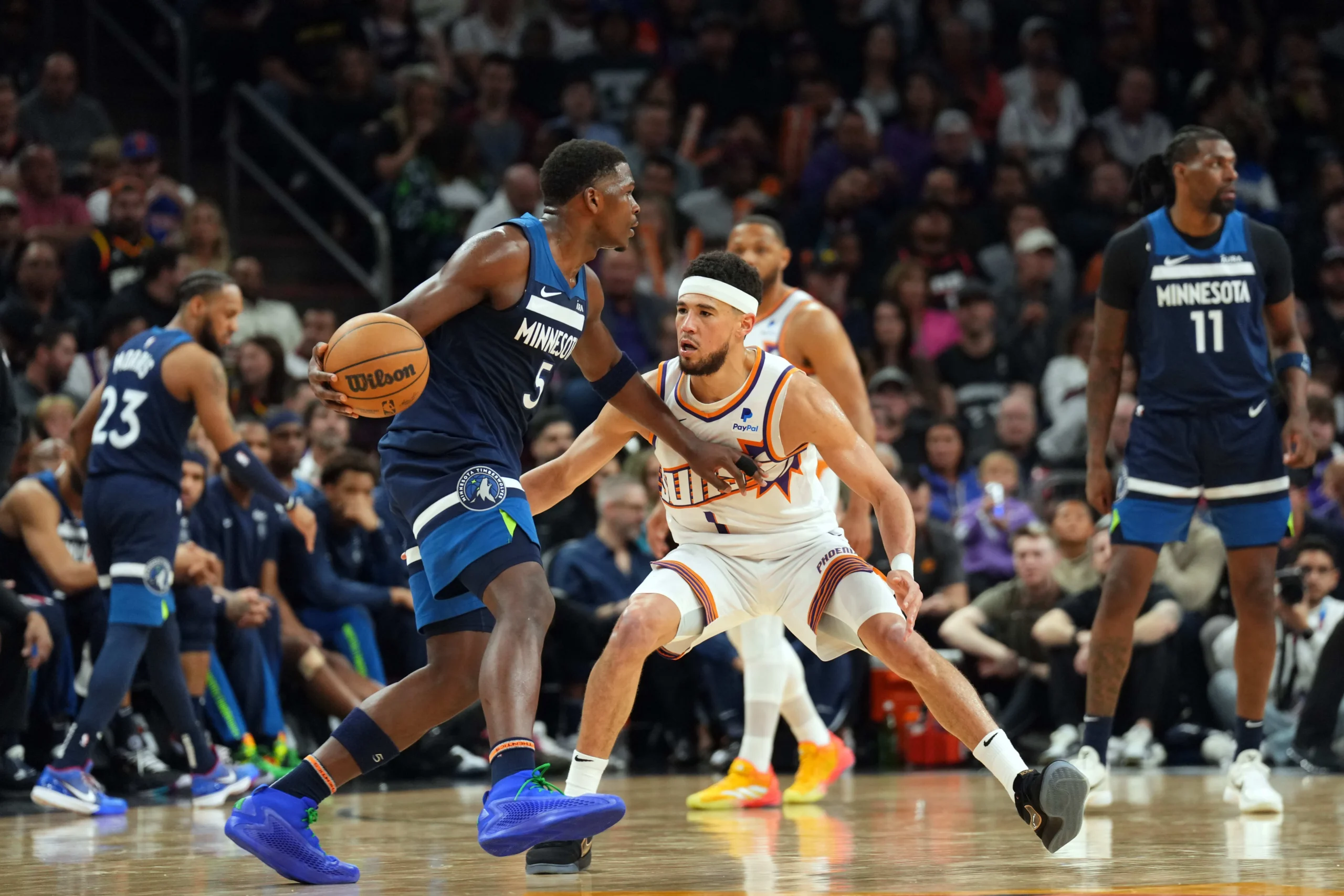 ¡Impactante duelo! Timberwolves y Suns se enfrentan en una batalla por la gloria de la NBA