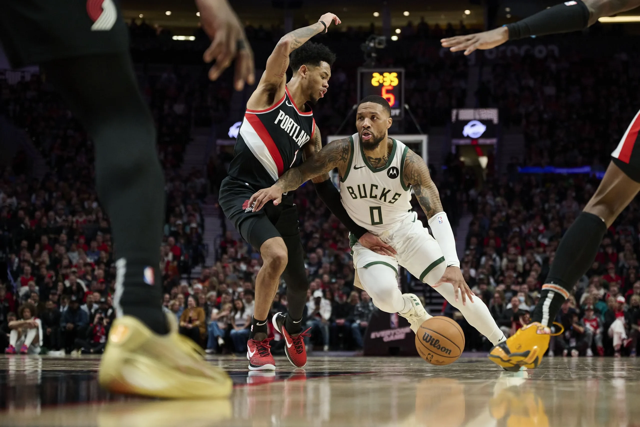 ¡Increíble duelo! Los Bucks superan a los Trail Blazers en un final de infarto