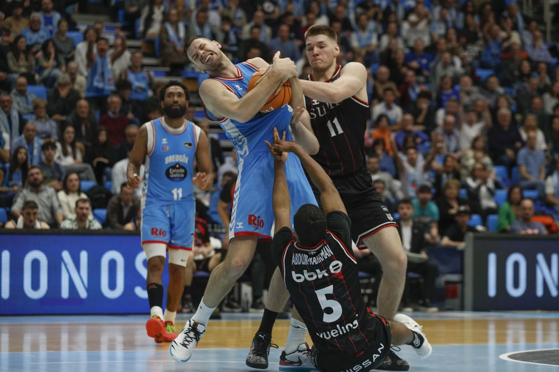 ¡Increíble remontada! Breogán sorprende a Bilbao Basket en un emocionante duelo