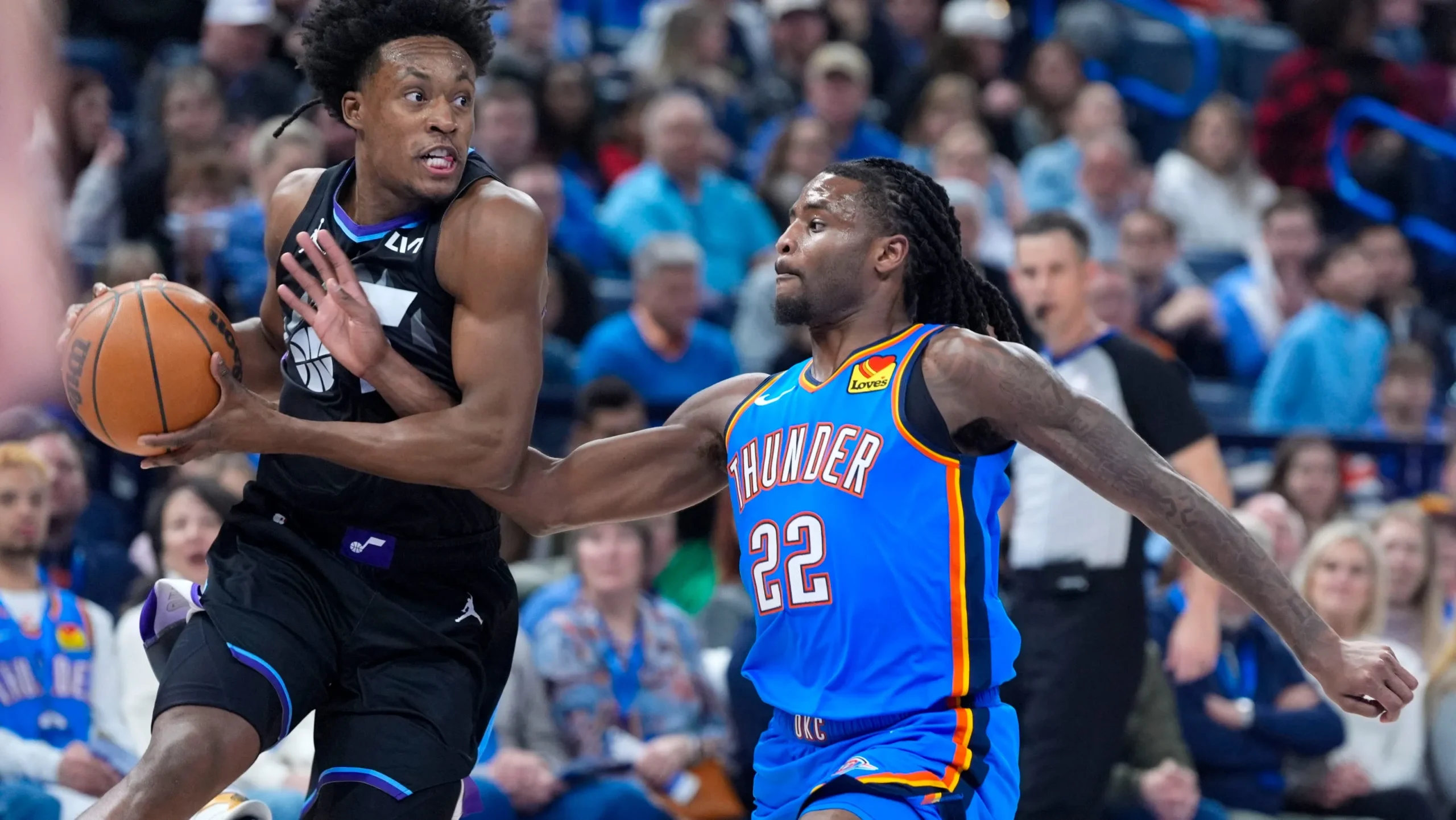 ¡Increíble victoria! Thunder aplasta al Jazz y mantiene viva la esperanza de playoffs