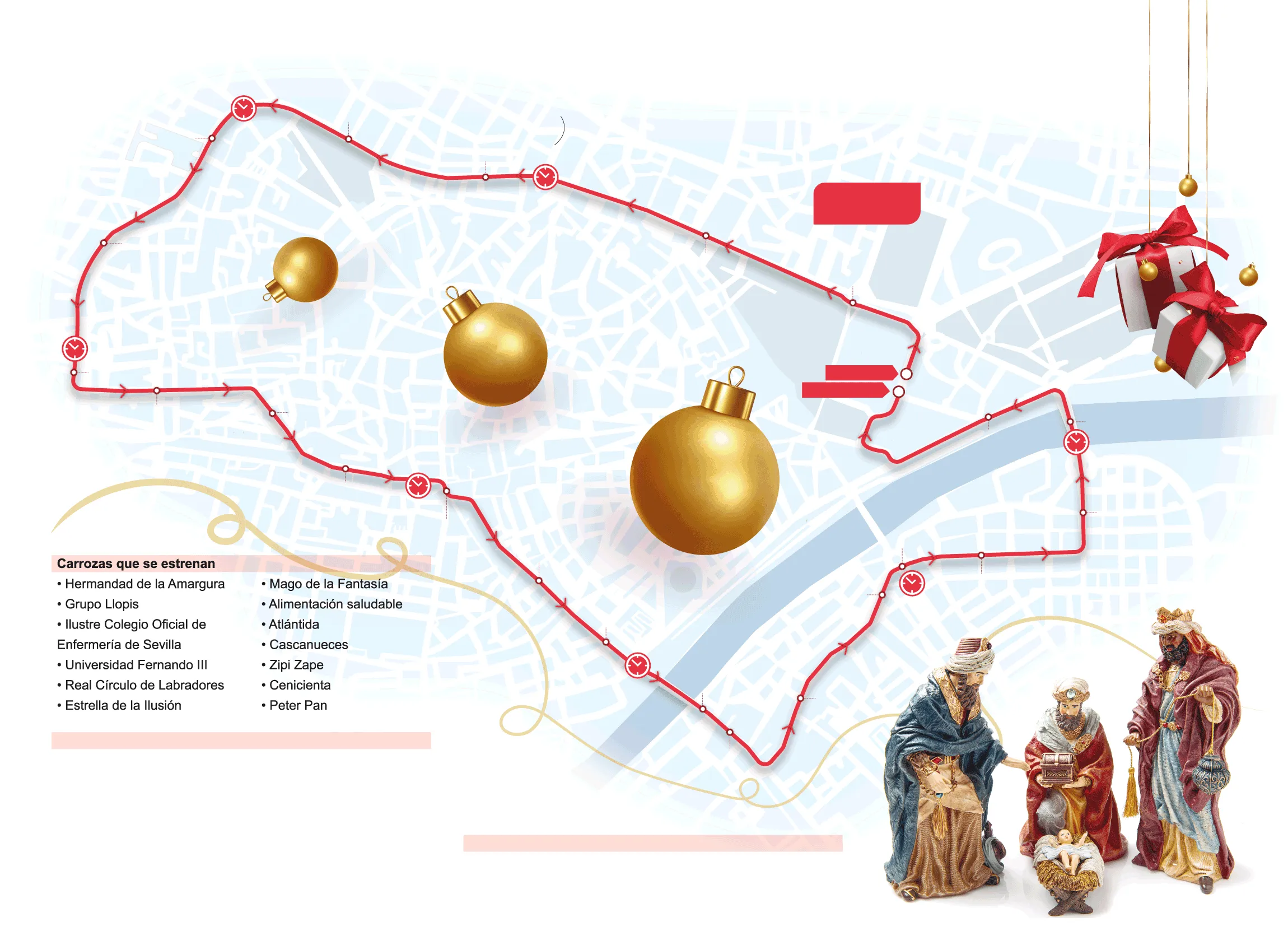 ¡Inesperado cambio en la Cabalgata de Reyes de Sevilla 2025! Descubre el nuevo recorrido y horarios