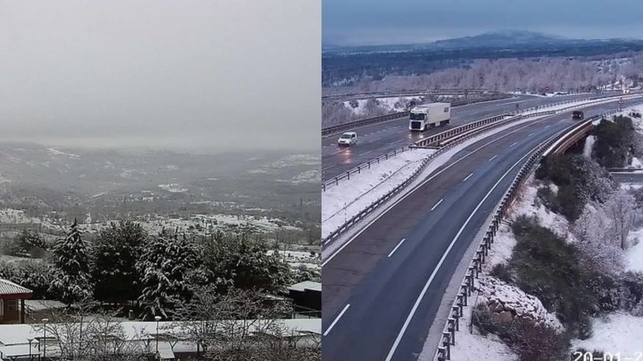 ¡Madrid se viste de blanco! La nieve sorprende a la capital y desata la locura en las calles