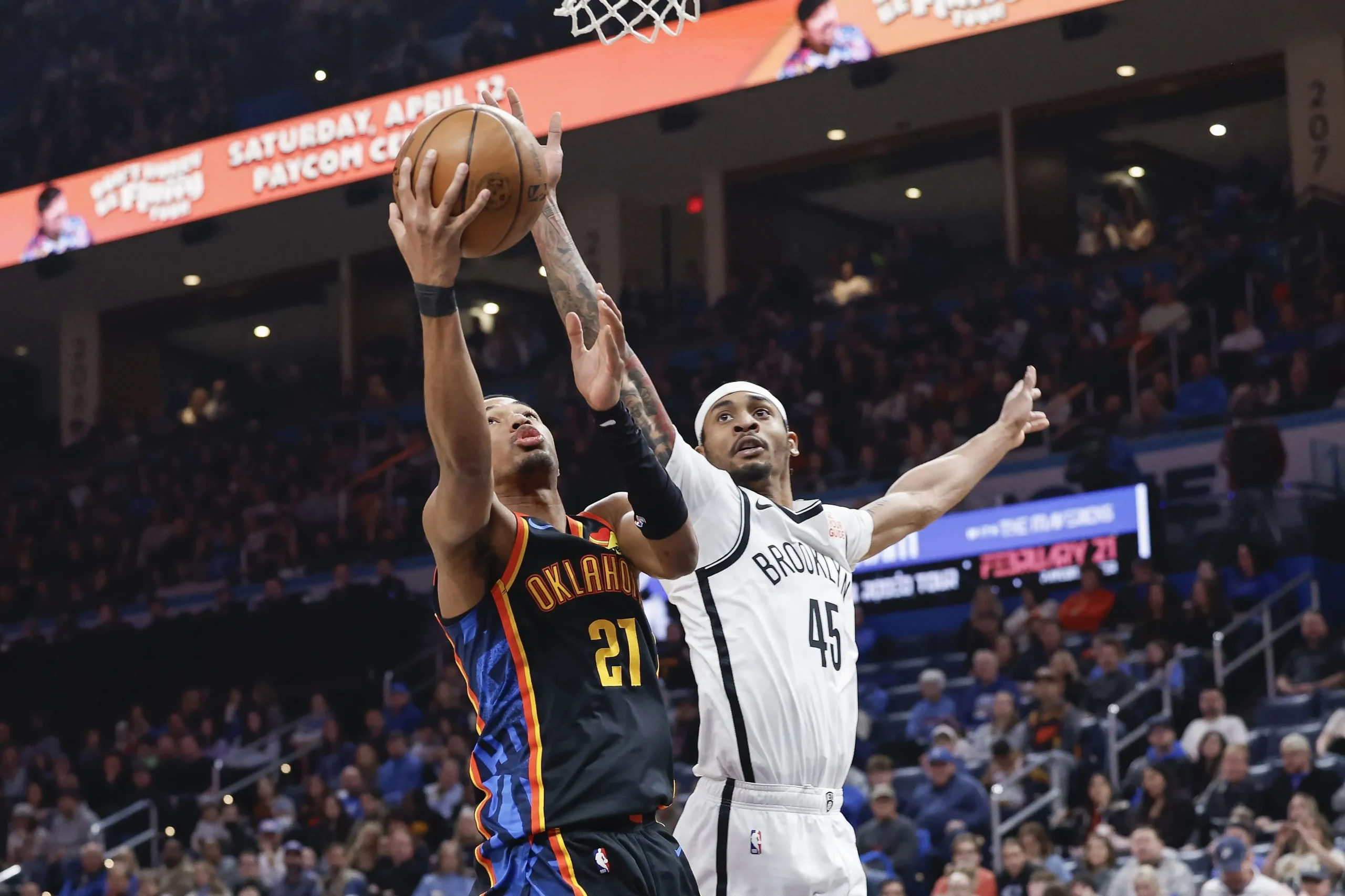 ¡Inesperado giro! Nets y Thunder desatan la locura en la NBA