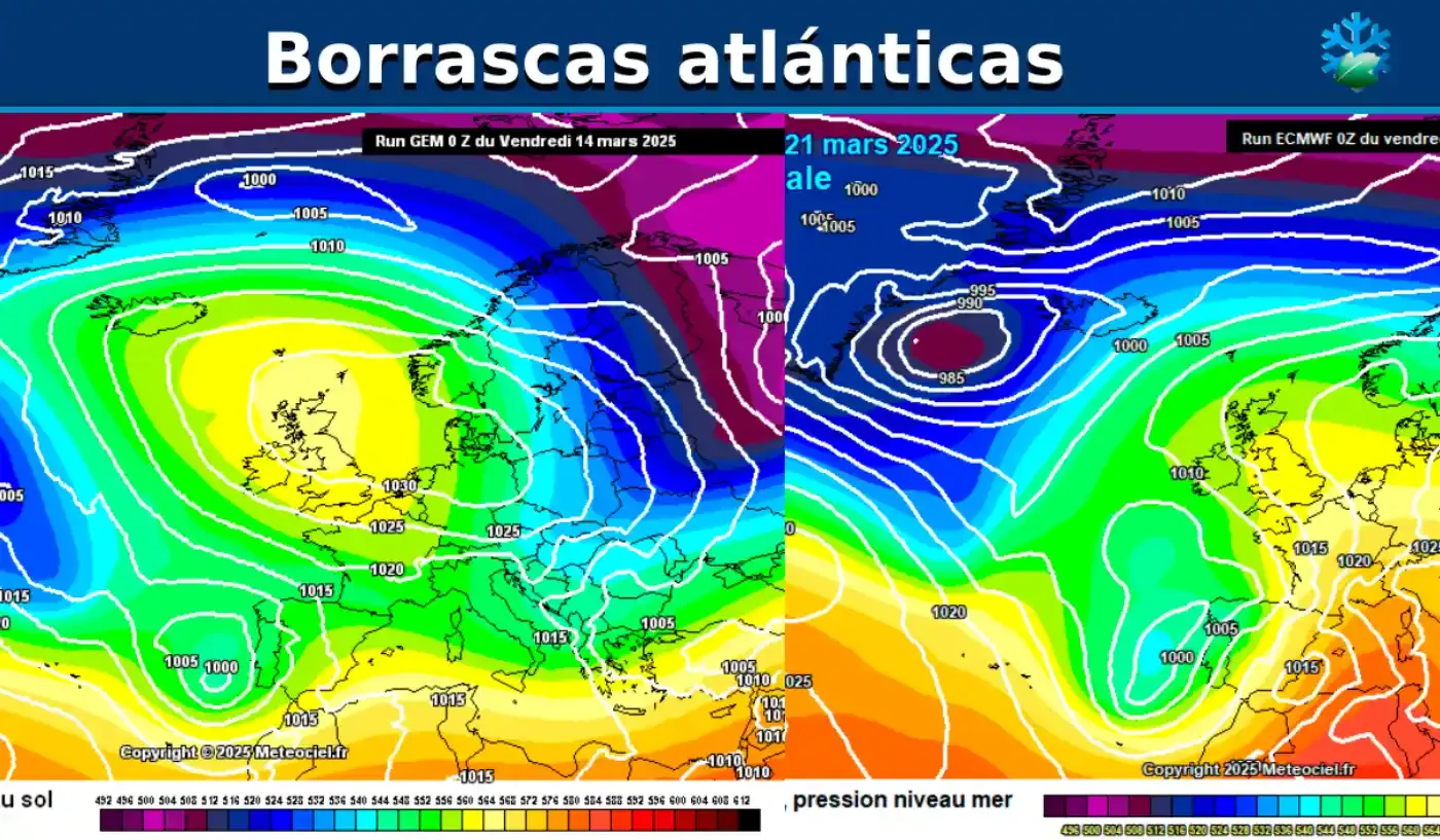 ¡Alerta! Nuevas borrascas arrasan España: ¿Qué nos depara el clima?