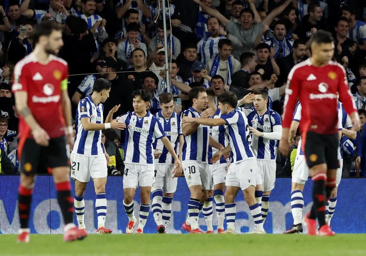 ¡Drama en Old Trafford! Manchester United y Real Sociedad empatan en un emocionante duelo de Europa League