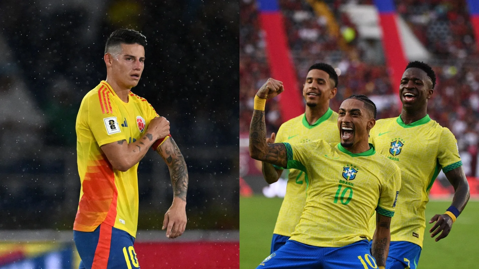 ¡Increíble! Brasil vence a Colombia en un partido lleno de polémica y sorpresas