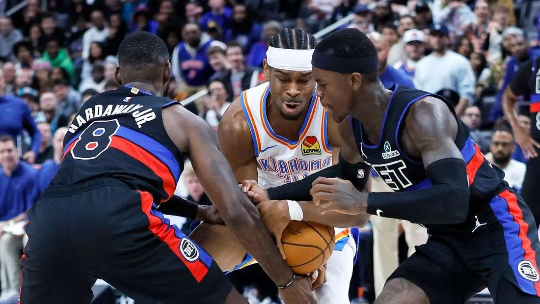 ¡Increíble! Los Pistons y Thunder desatan una batalla épica en la NBA