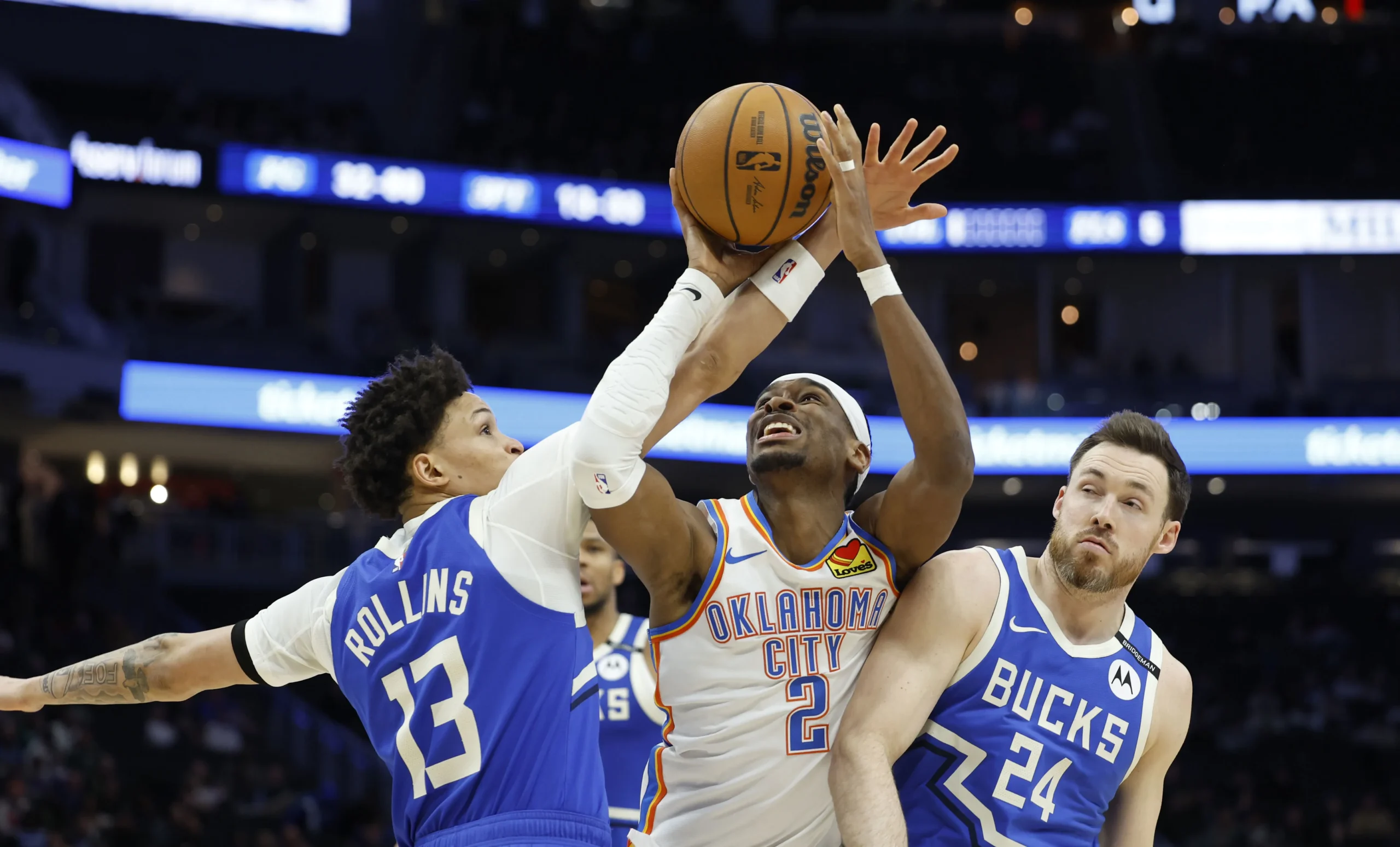 ¡Increíble duelo en la NBA! Bucks y Thunder se enfrentan en una batalla épica