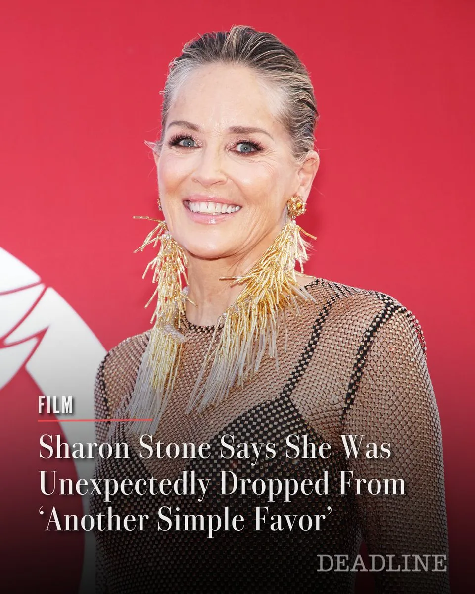 Sharon Stone revela su emotivo mensaje a su yo joven y sorprende a todos