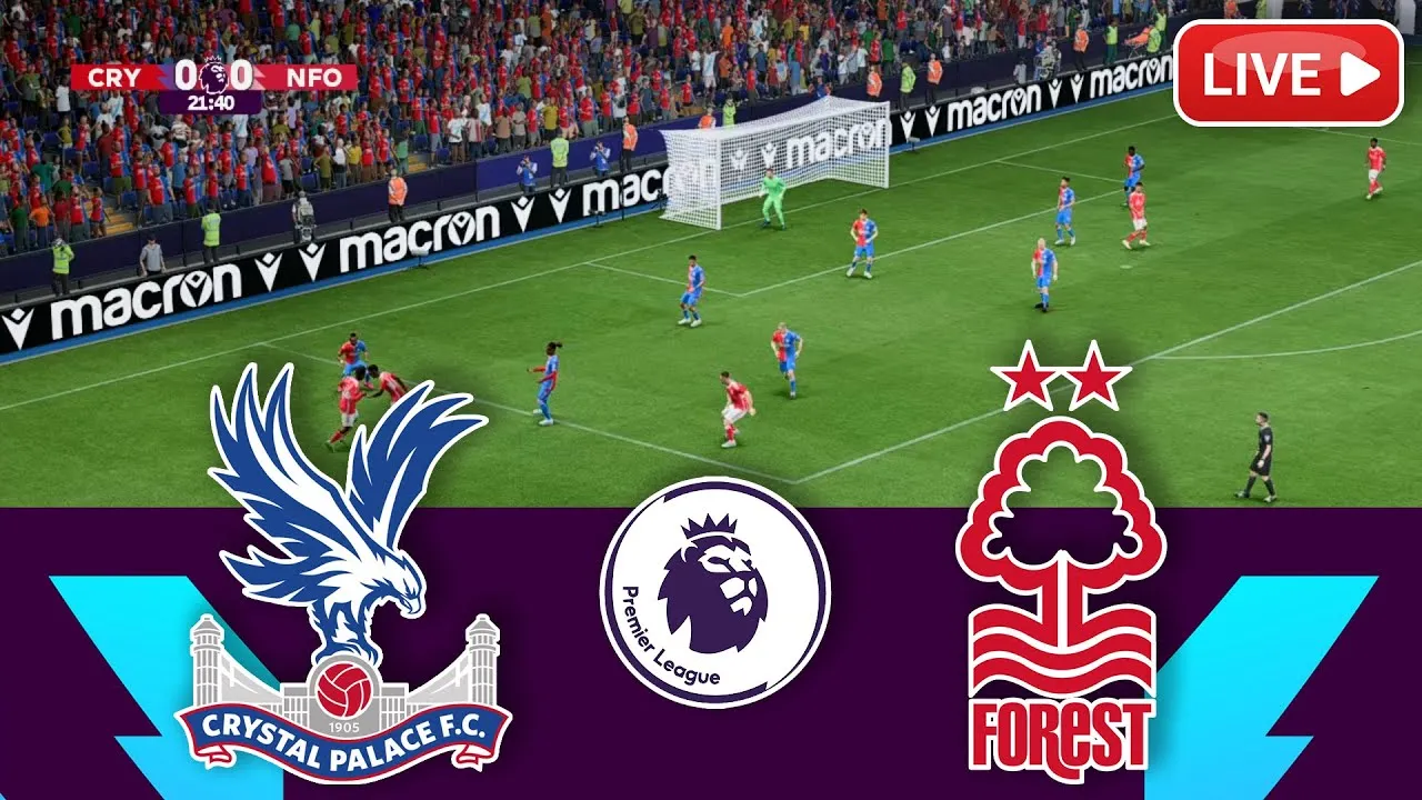 ¡Drama en Londres! Nottingham Forest y Crystal Palace empatan en un emocionante duelo