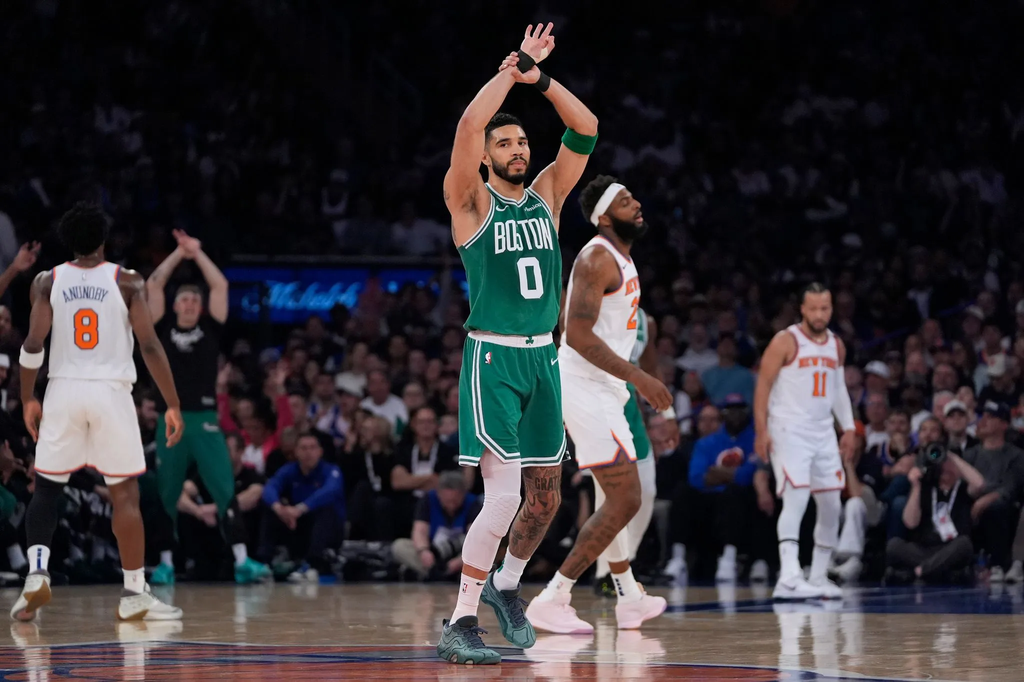 ¡Increíble remontada! Knicks sorprenden a Celtics y toman ventaja en la serie