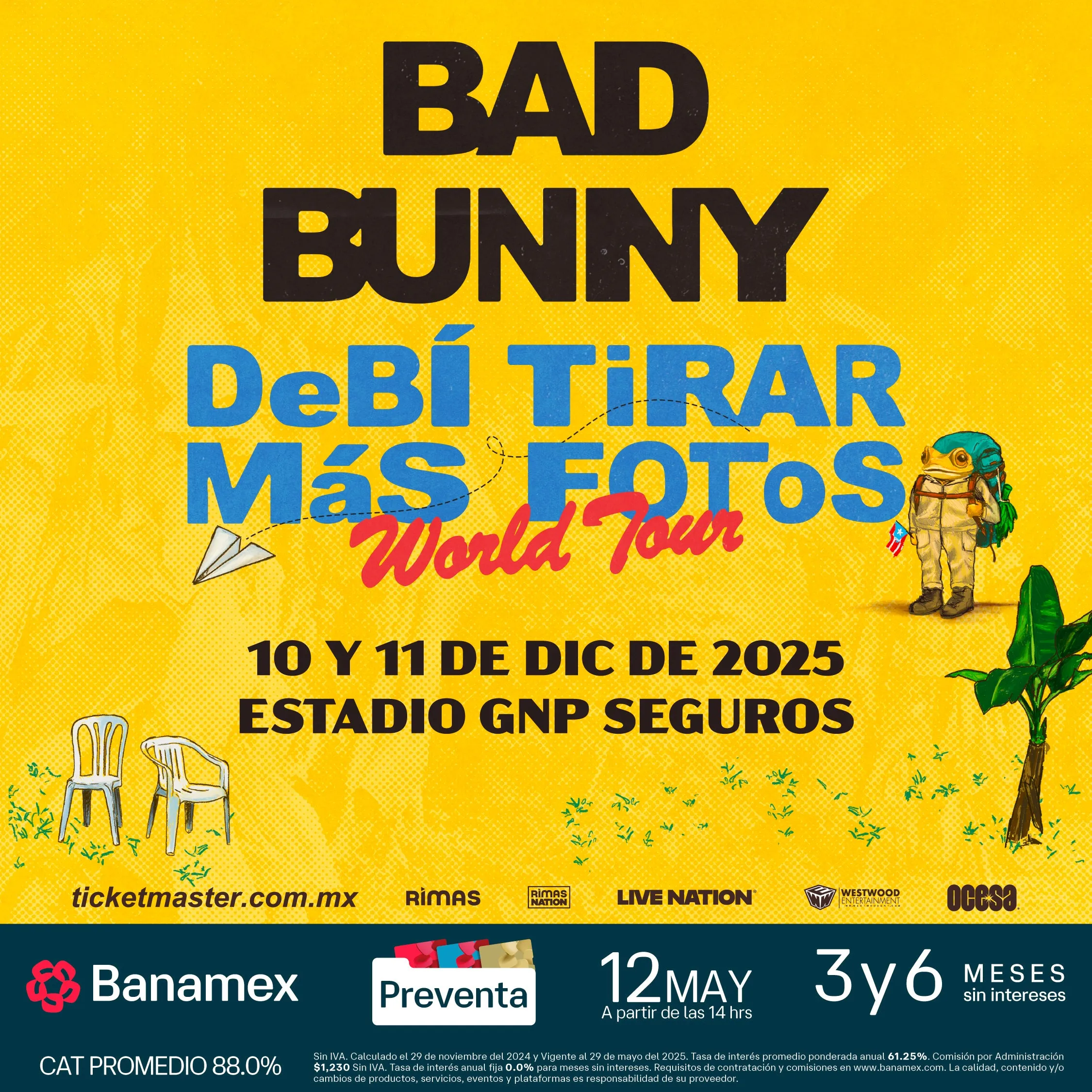 ¡No te lo pierdas! La preventa de Bad Bunny en España arrasa y deja a todos boquiabiertos